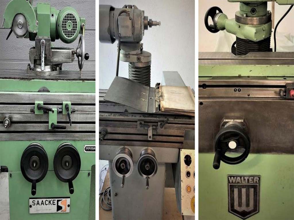 3x Metallbearbeitungsmachinen Werkzeugschleifmaschinen zu verkaufen