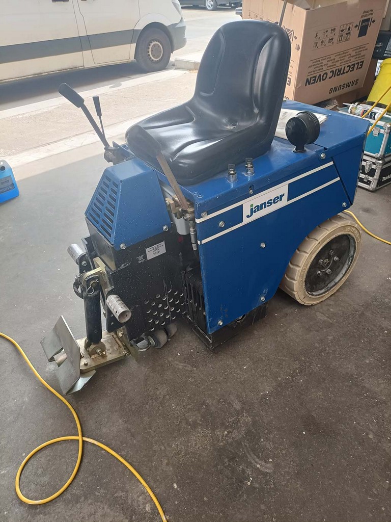 Janser ADB ride-on floor scraper for sale