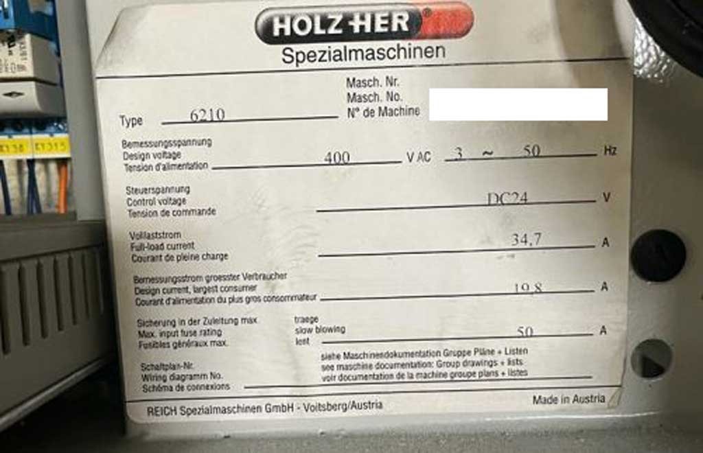 HOLZ-HER 6210 Säge inkl. des mobilen Entstaubers zu verkaufen