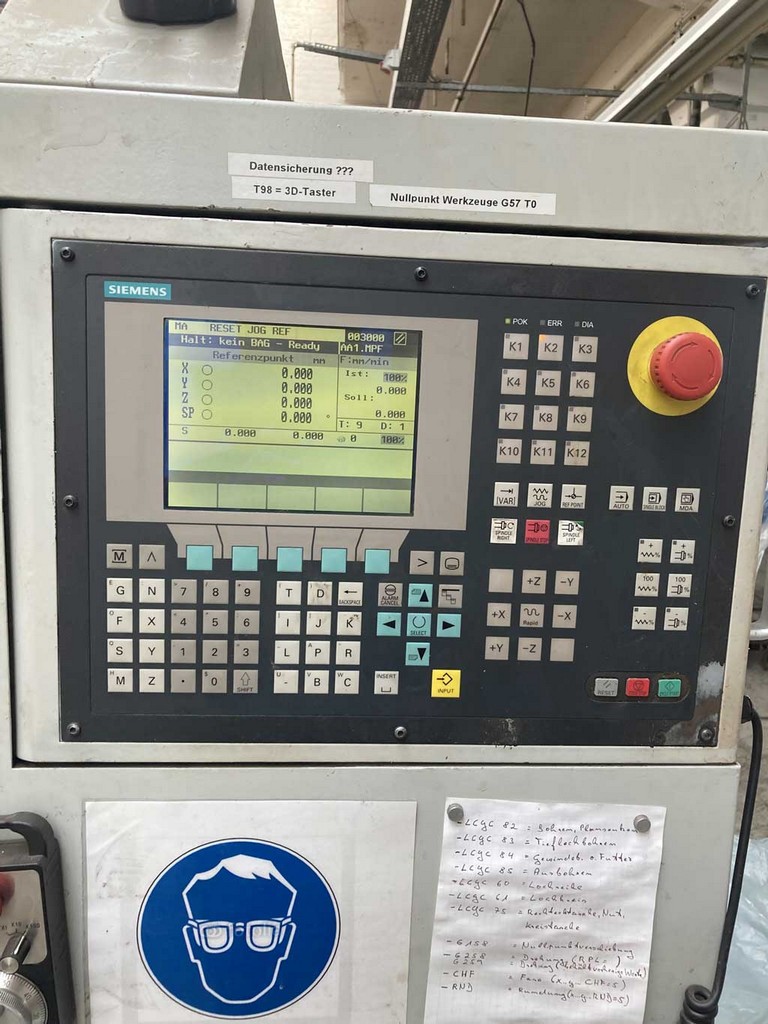 Optimum F 100 CNC milling machine for sale