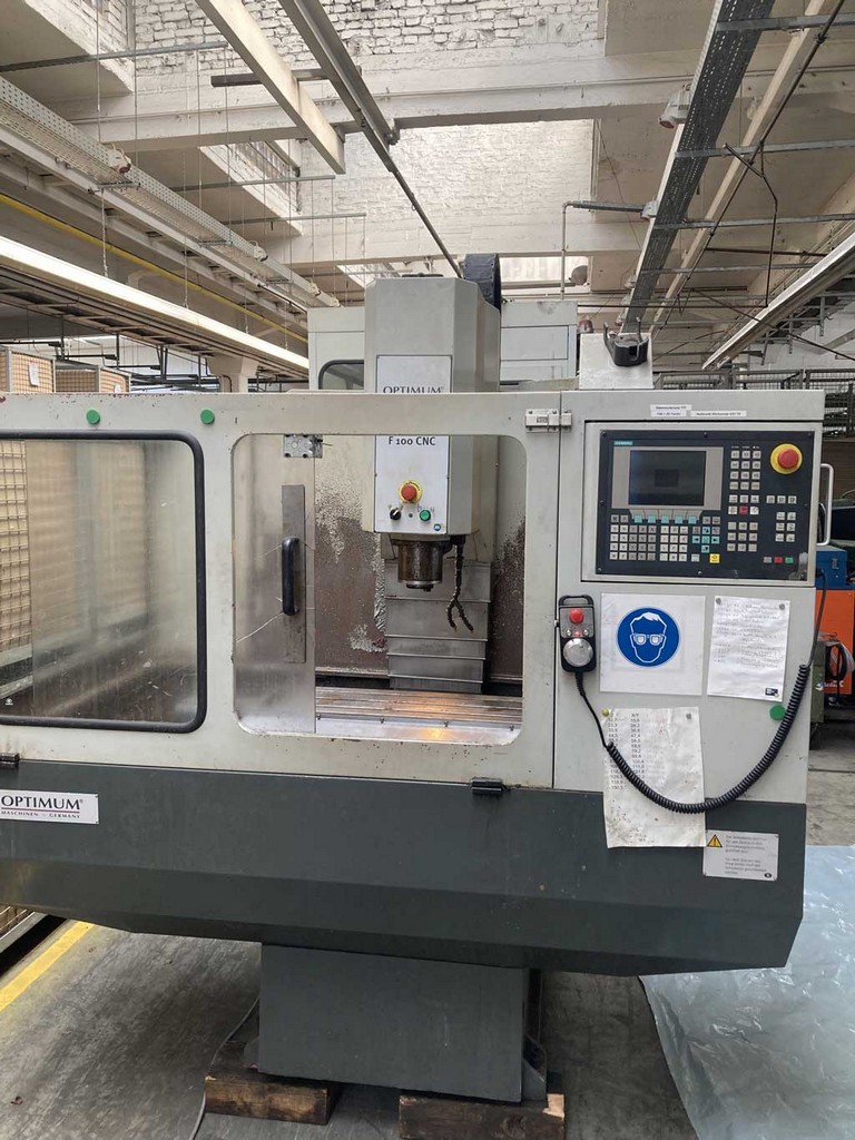 Optimum F 100 CNC Fräsmaschine zu verkaufen