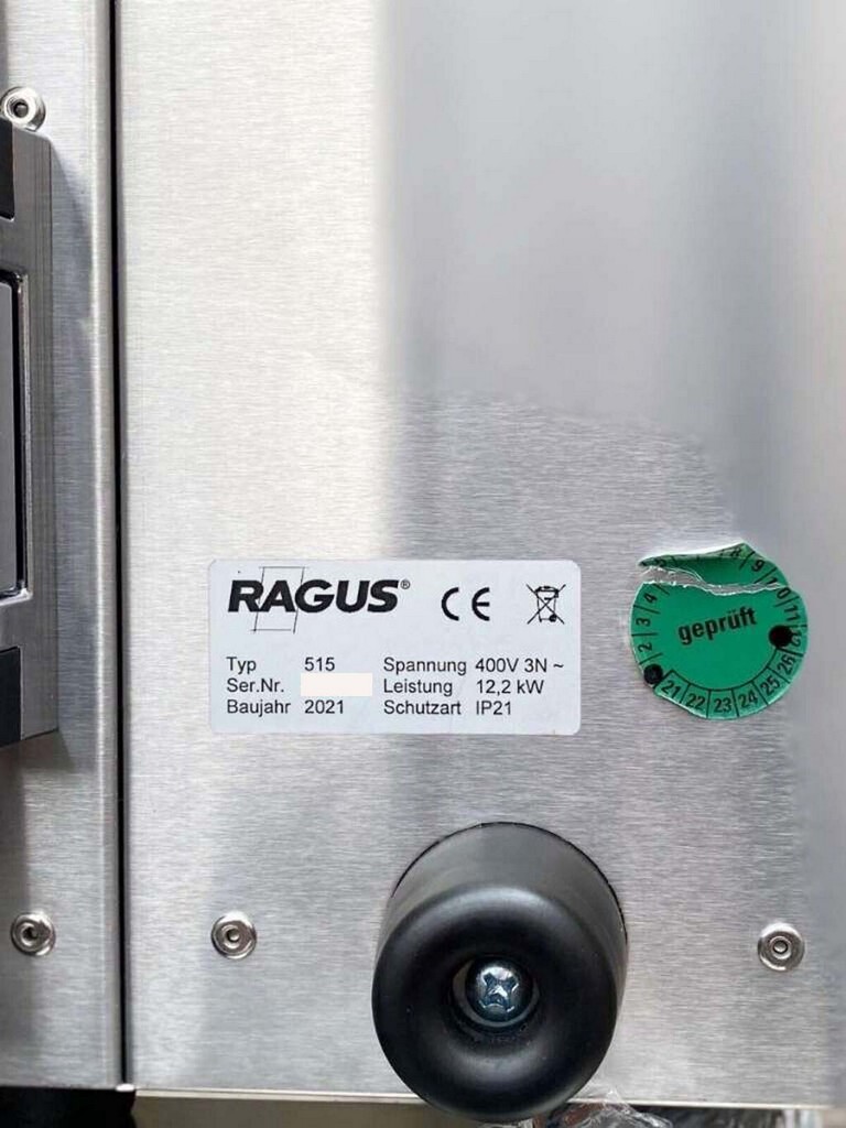 RAGUS Maître 100K Warmhaltegerät mit dem Unterstelltisch zu verkaufen