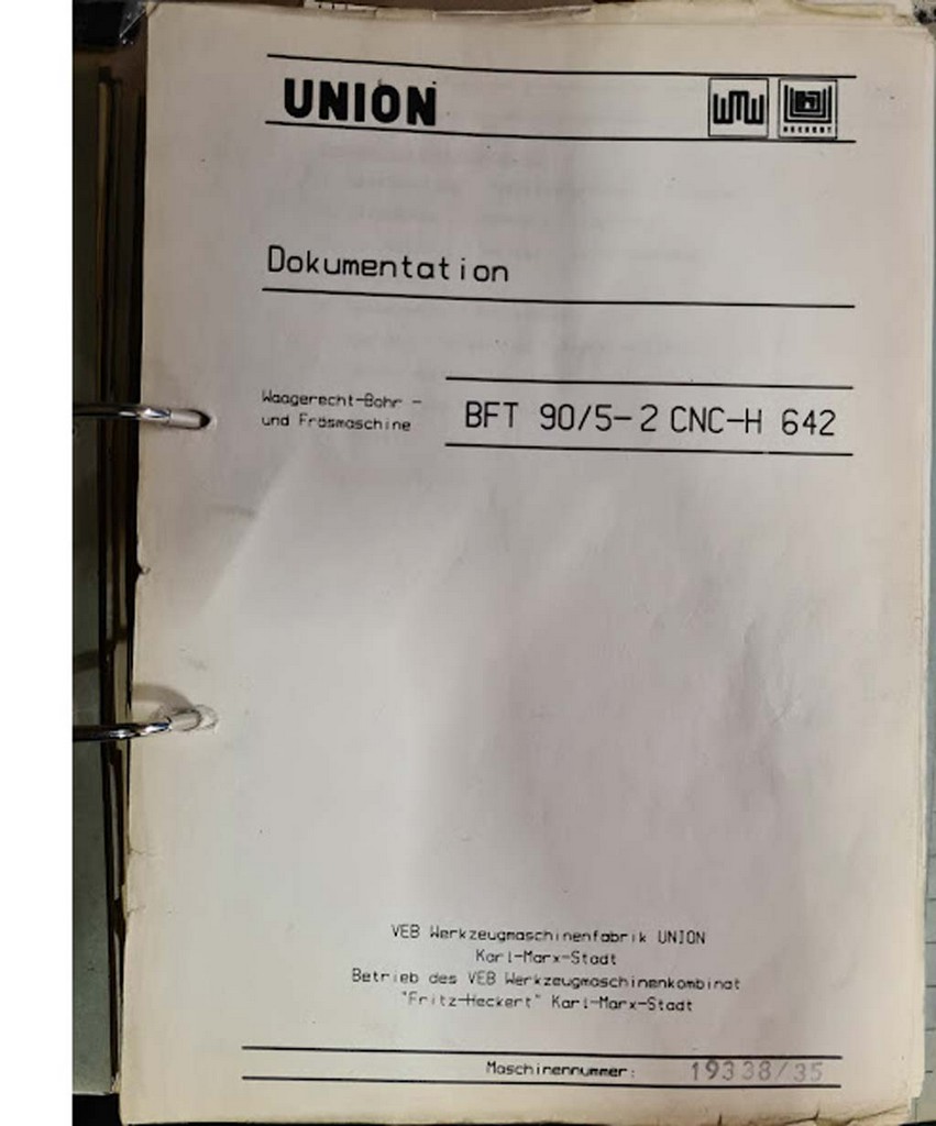 UNION BFT 90/5 Bohrwerk zu verkaufen