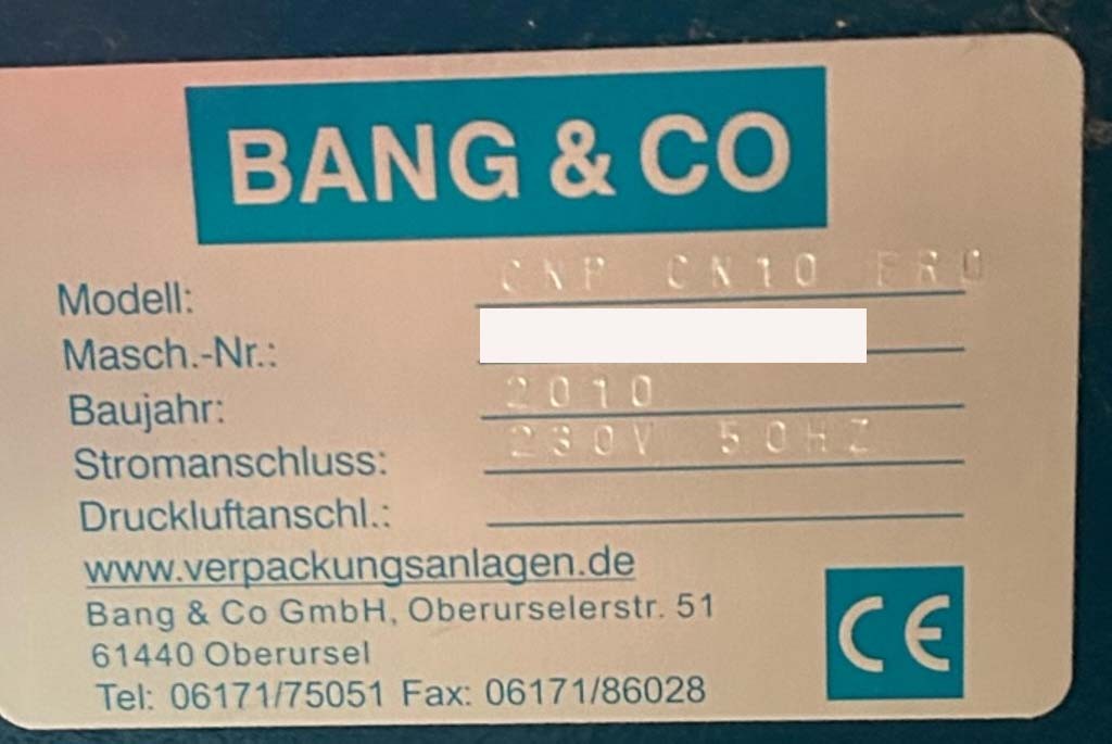 Bang & Co. CNP CN10 BRO winding machine for sale