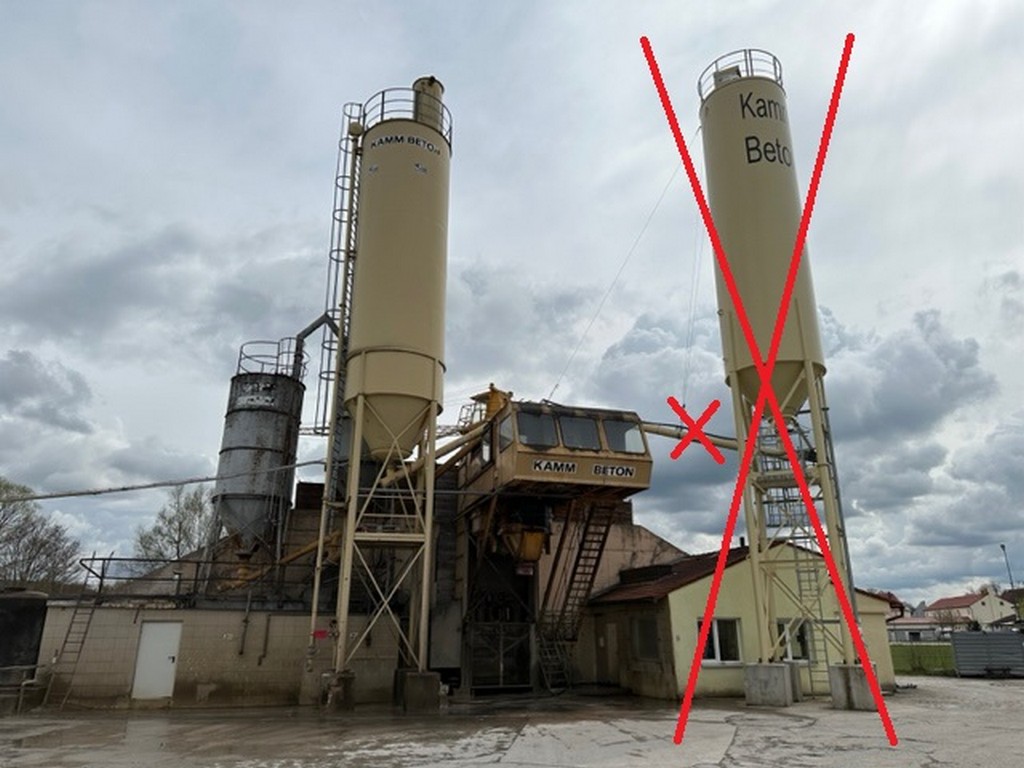 Liebherr Betomix B-55A-S/R Mischanlage für die Frischbetonproduktion zu verkaufen