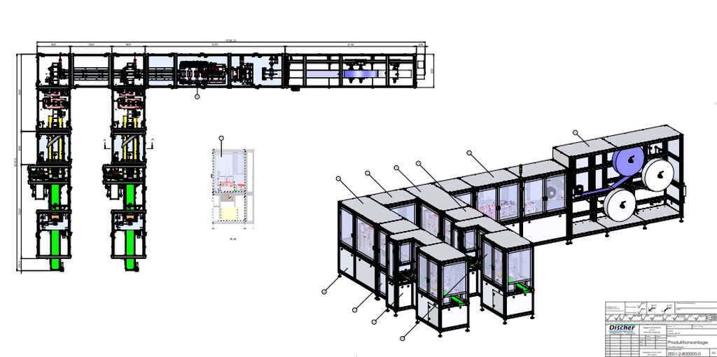 3x machines from the medical field for the production of the face masks, mouth-nose protection masks and melting blowing machine for sale