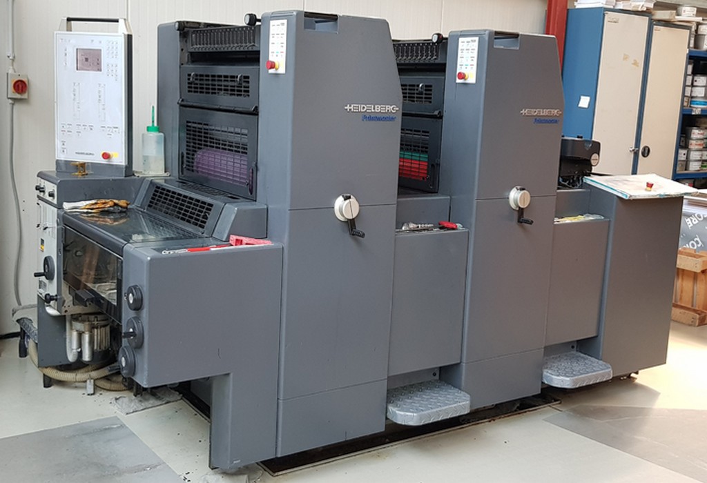 Diverse Druckmaschinen Offsetdruckmaschine, Zusammentagmaschine etc. zu verkaufen
