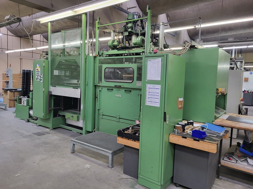 Illig UA 100 – G thermoforming machine for sale