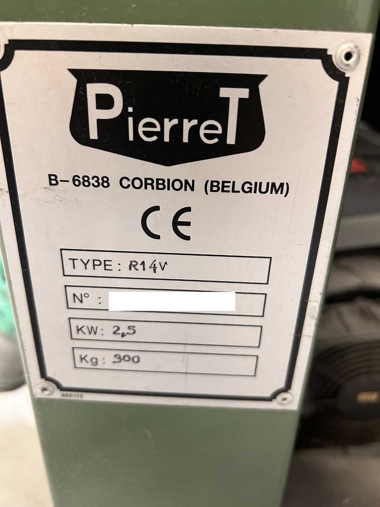 PIERRET R14V Drehschneidemaschine zu verkaufen