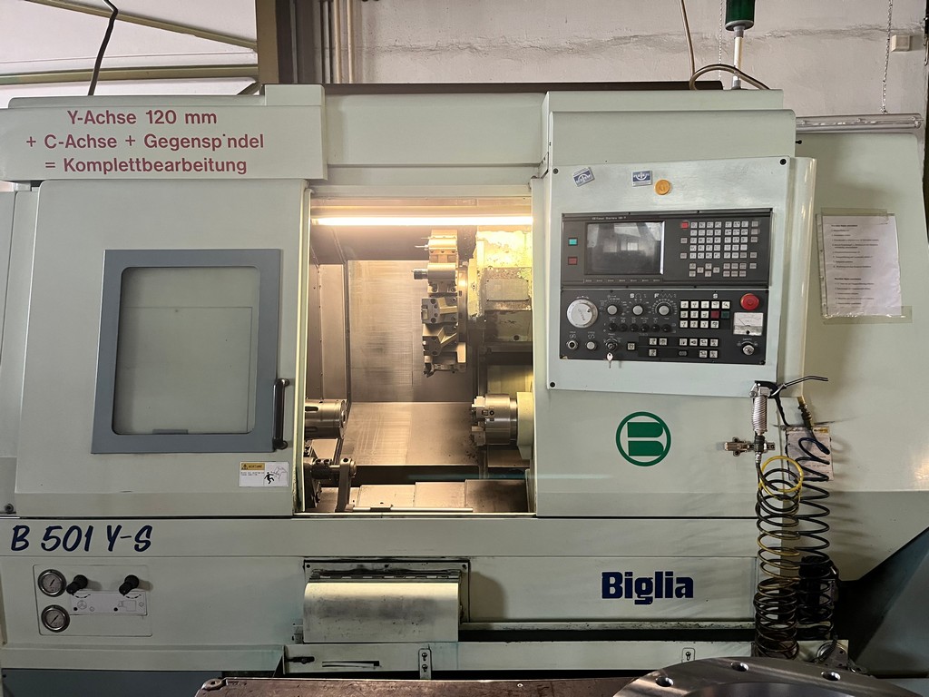 Biglia B.501/YS CNC turning and milling center for sale