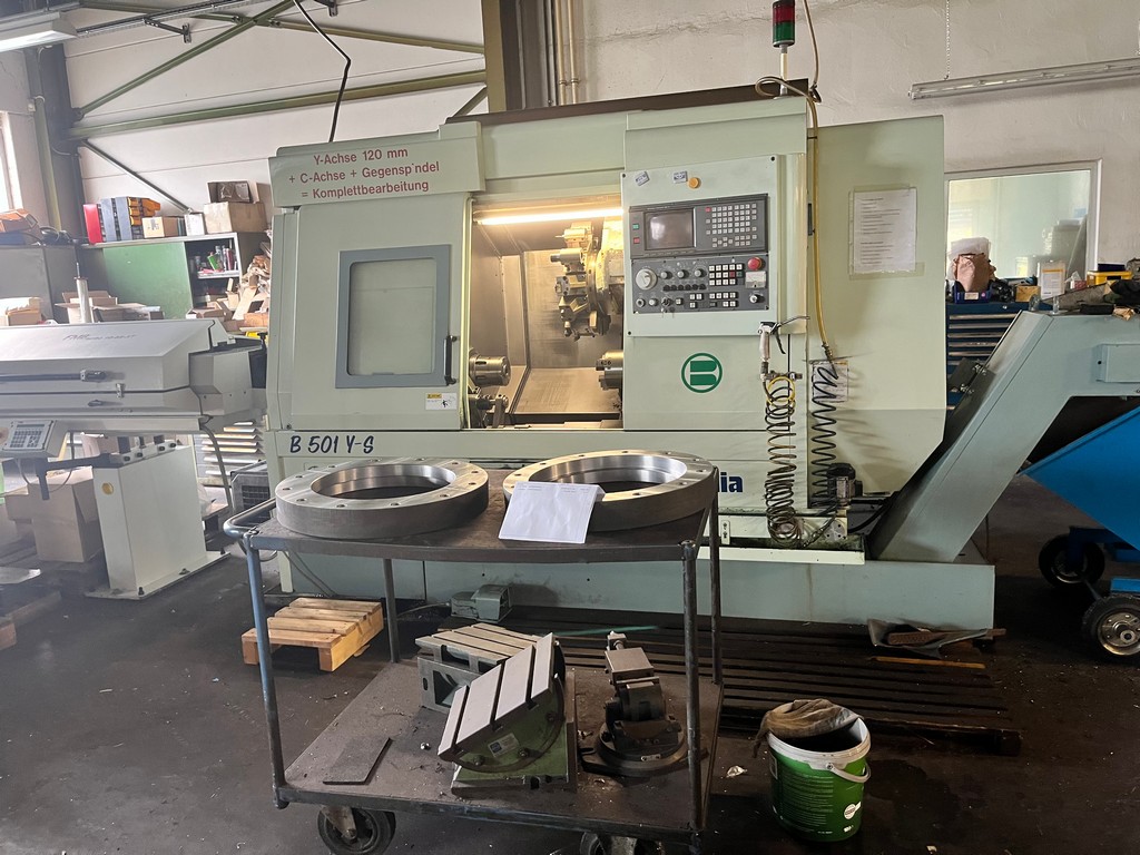 Biglia B.501/YS CNC turning and milling center for sale