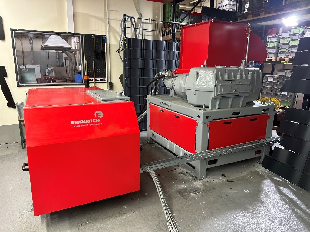 Erdwich HYDR-AGR steel shredder for sale