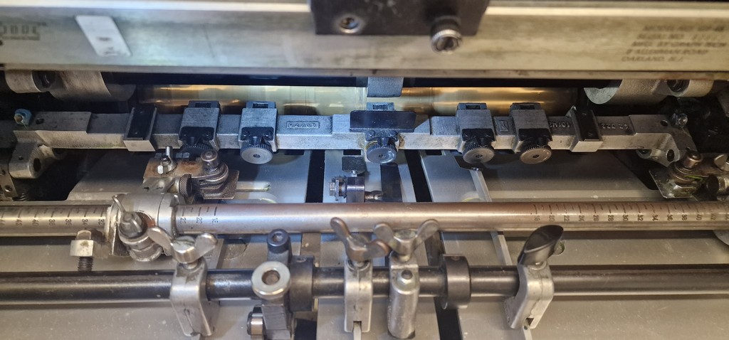 Heidelberger GTO 46 Offsetdruckmaschine inkl. des Farbkastens mit dem Farbzonenmesser zu verkaufen