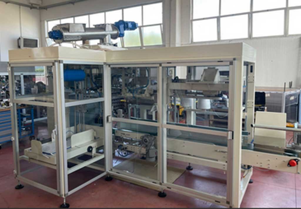 Offensackanlage Atex Version 22 Sackabfüllmaschine mit Nähstation Siemens zu verkaufen