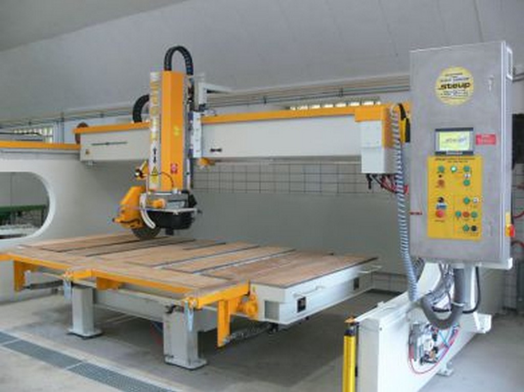STEUP-Engineering SKBS 600 STD stone sawing system, suction unit, compressor, etc. for sale